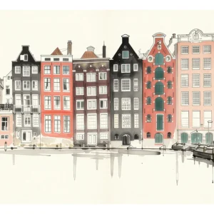 Amsterdam | Houses — Japanese Tradition fine art print