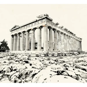 Athens | Parthenon — Japanese Tradition fine art print