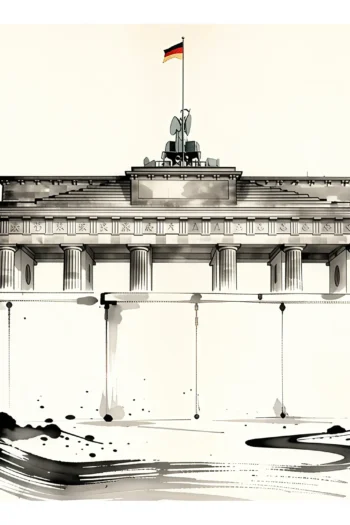 Berlin | Brandenburg Gate — Japanese Tradition fine art print