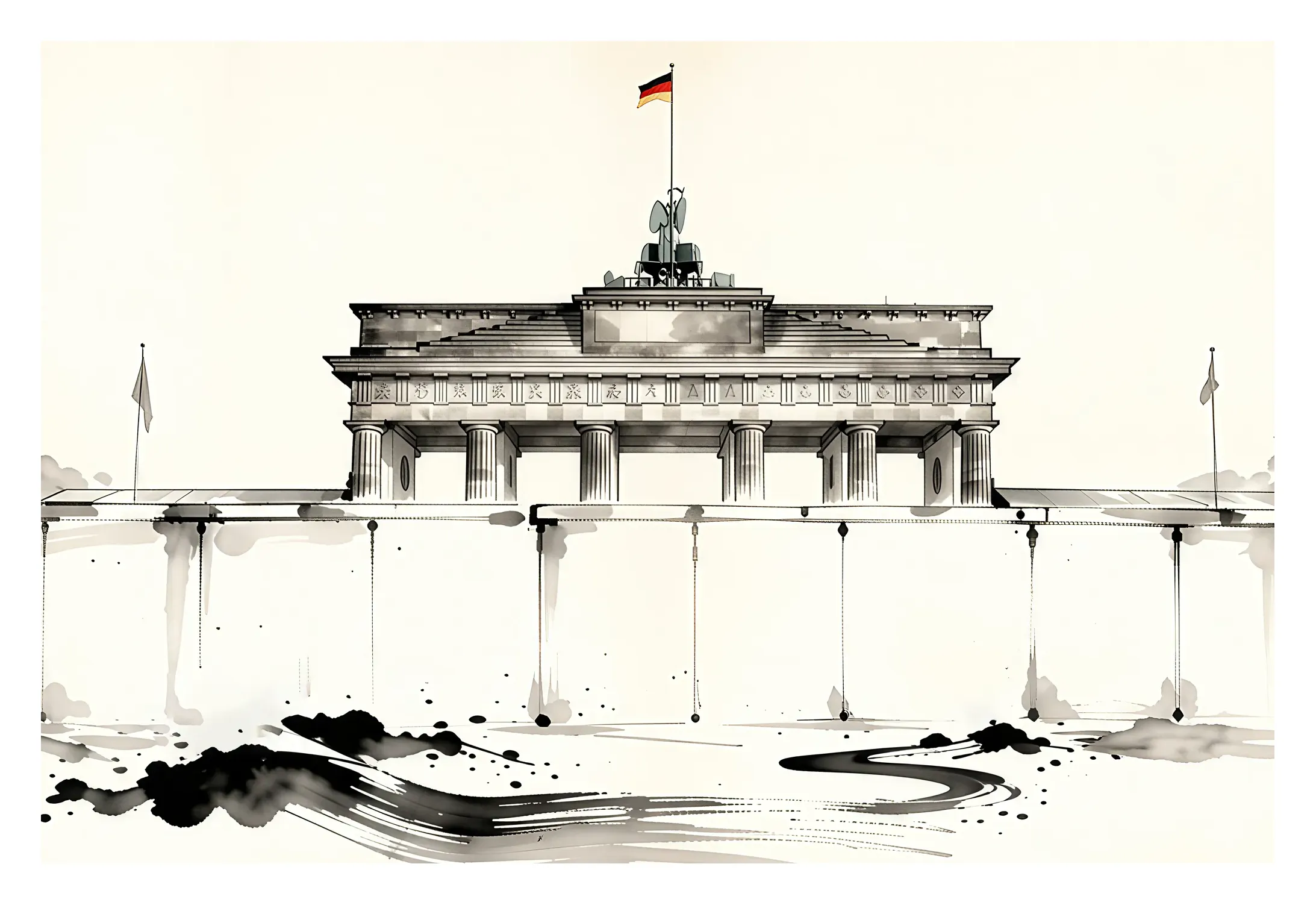 Berlin | The Wall — Japanese Tradition fine art print