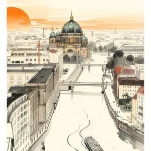 Berlin | Panorama — Japanese Tradition fine art print