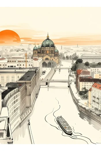 Berlin | Brandenburg Gate — Japanese Tradition fine art print