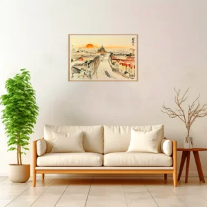 Berlin | Panorama — Japanese Tradition framed fine art interior preview