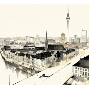 Berlin | Panorama — Japanese Tradition fine art print