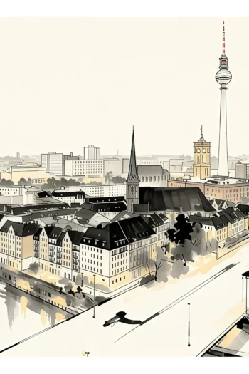 Berlin | Brandenburg Gate — Japanese Tradition fine art print