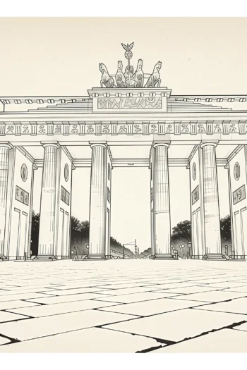 Berlin | Brandenburg Gate — Japanese Tradition fine art print