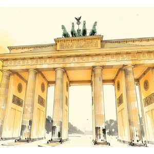 Berlin | Brandenburg Gate — Japanese Tradition fine art print