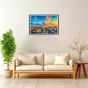 Berlin | Tower — Impressionist Dream framed fine art interior preview