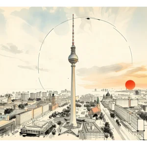 Berlin | Tower — Japanese Tradition fine art print