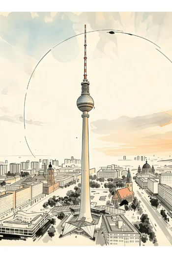 Berlin | Brandenburg Gate — Japanese Tradition fine art print