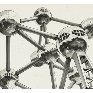 Brussels | Atomium — Japanese Tradition fine art print