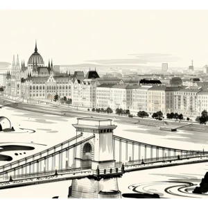 Budapest | Panorama — Japanese Tradition fine art print