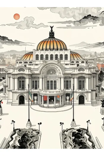 Mexico City | Palace of Fine Arts