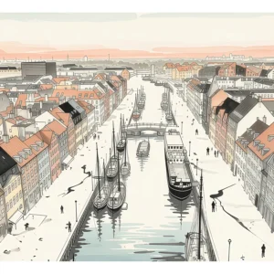 Copenhagen | Panorama — Japanese Tradition fine art print