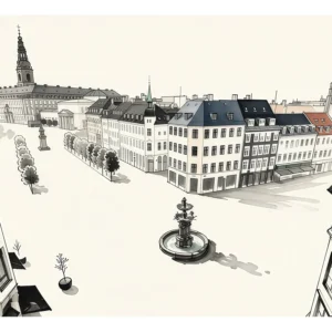 Copenhagen | Stroget — Japanese Tradition fine art print