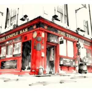 Dublin | Temple Bar — Japanese Tradition fine art print