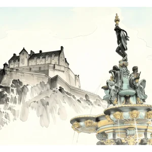 Edinburgh | Castle — Japanese Tradition fine art print