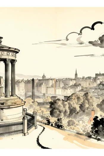 Edinburgh | Dugald Stewart Monument