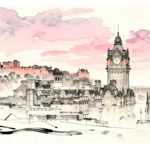 Edinburgh | Panorama — Japanese Tradition fine art print