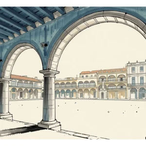 Havana | Plaza Vieja — Japanese Tradition fine art print