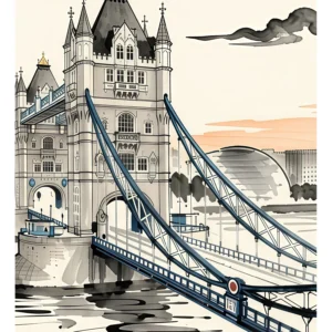 London | Tower Bridge — Japanese Tradition fine art print
