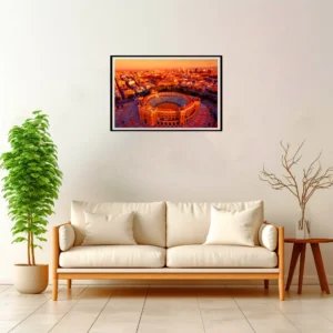 Madrid | Las Ventas — Impressionist Dream framed fine art interior preview