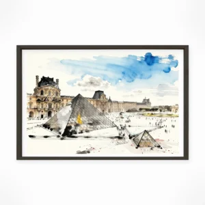 Paris | Louvre fine art print