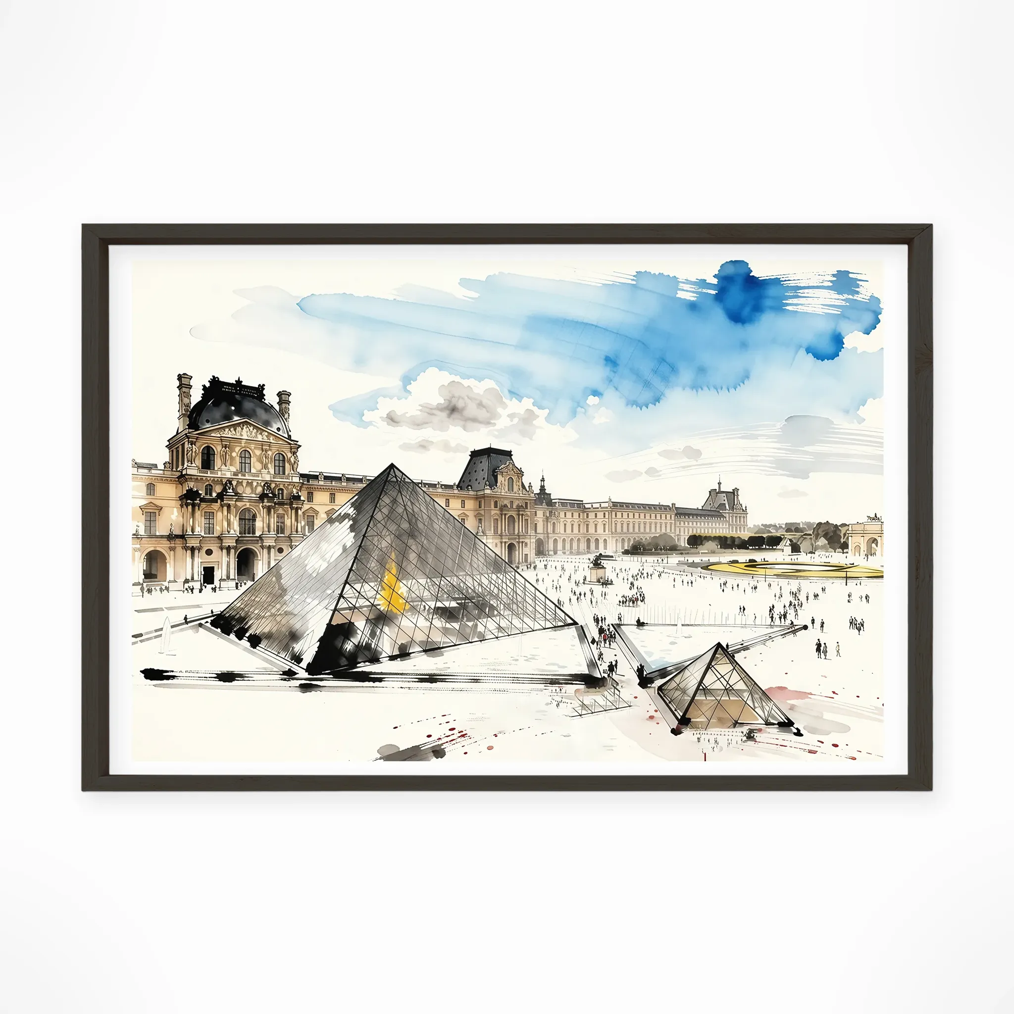 Paris | Louvre fine art print