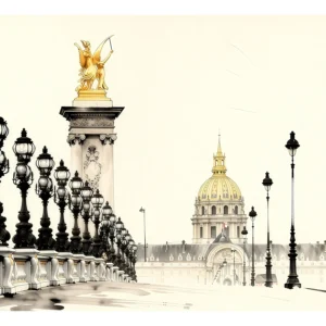 Paris | Pont Alexandre III — Japanese Tradition fine art print