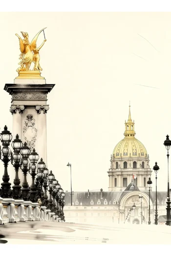 Paris | Arc de Triomphe — Japanese Tradition fine art print