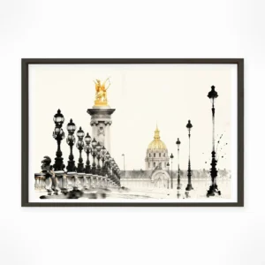 Paris | Pont Alexandre III fine art print
