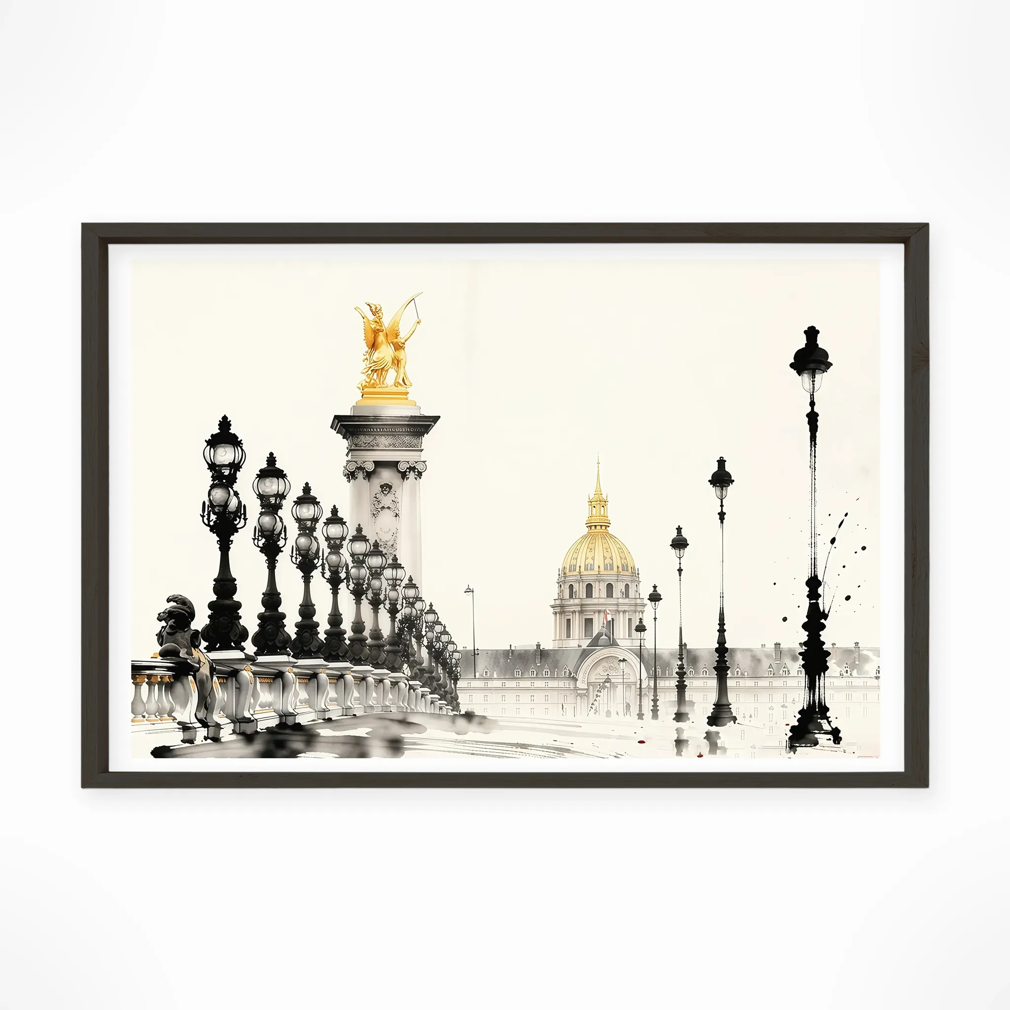 Paris | Pont Alexandre III fine art print