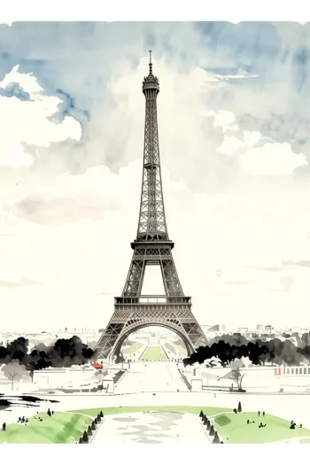 Paris | Arc de Triomphe — Japanese Tradition fine art print
