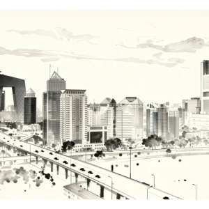 Beijing | Skyline — Japanese Tradition fine art print