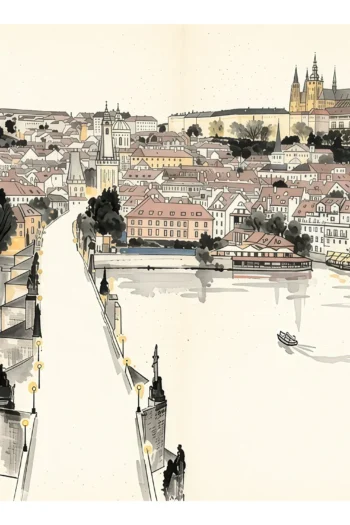 Prague | Charles Bridge at Night