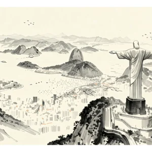 Rio De Janeiro | Christ the Redeemer — Japanese Tradition fine art print