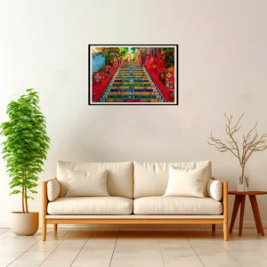 Rio De Janeiro | Selaron — Impressionist Dream framed fine art interior preview