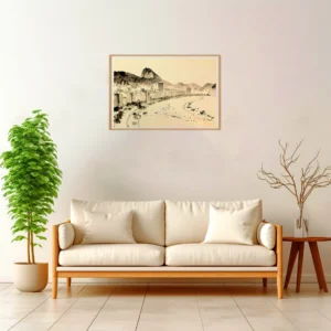 Rio De Janeiro | Beach — Japanese Tradition framed fine art interior preview