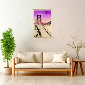 San Francisco | Skyline — Japanese Tradition framed fine art interior preview
