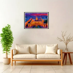 Saint Petersburg | Cathedral — Impressionist Dream framed fine art interior preview