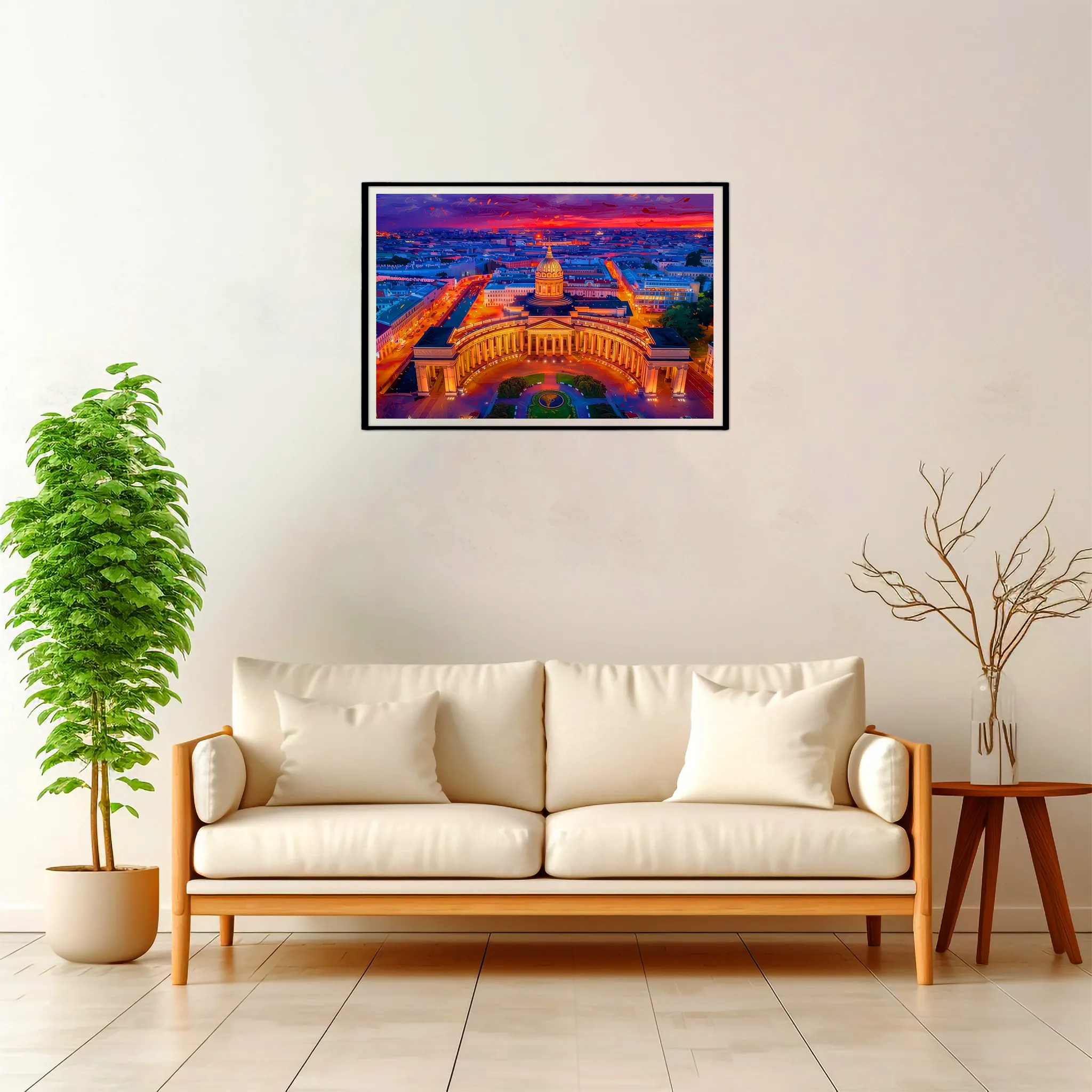 Saint Petersburg | Cathedral — Impressionist Dream framed fine art interior preview