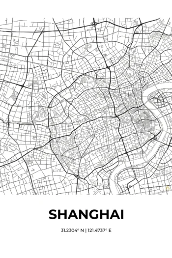 Shanghai | Huangpu River — Urban Sketch fine art print