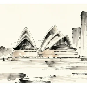 Sydney | Opera House — Japanese Tradition fine art print
