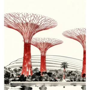 Singapore | Gardens By The Bay — Japanese Tradition fine art print