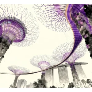 Singapore | Gardens By The Bay — Japanese Tradition fine art print