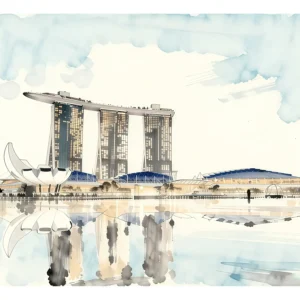 Singapore | Marina Bay Sands — Japanese Tradition fine art print