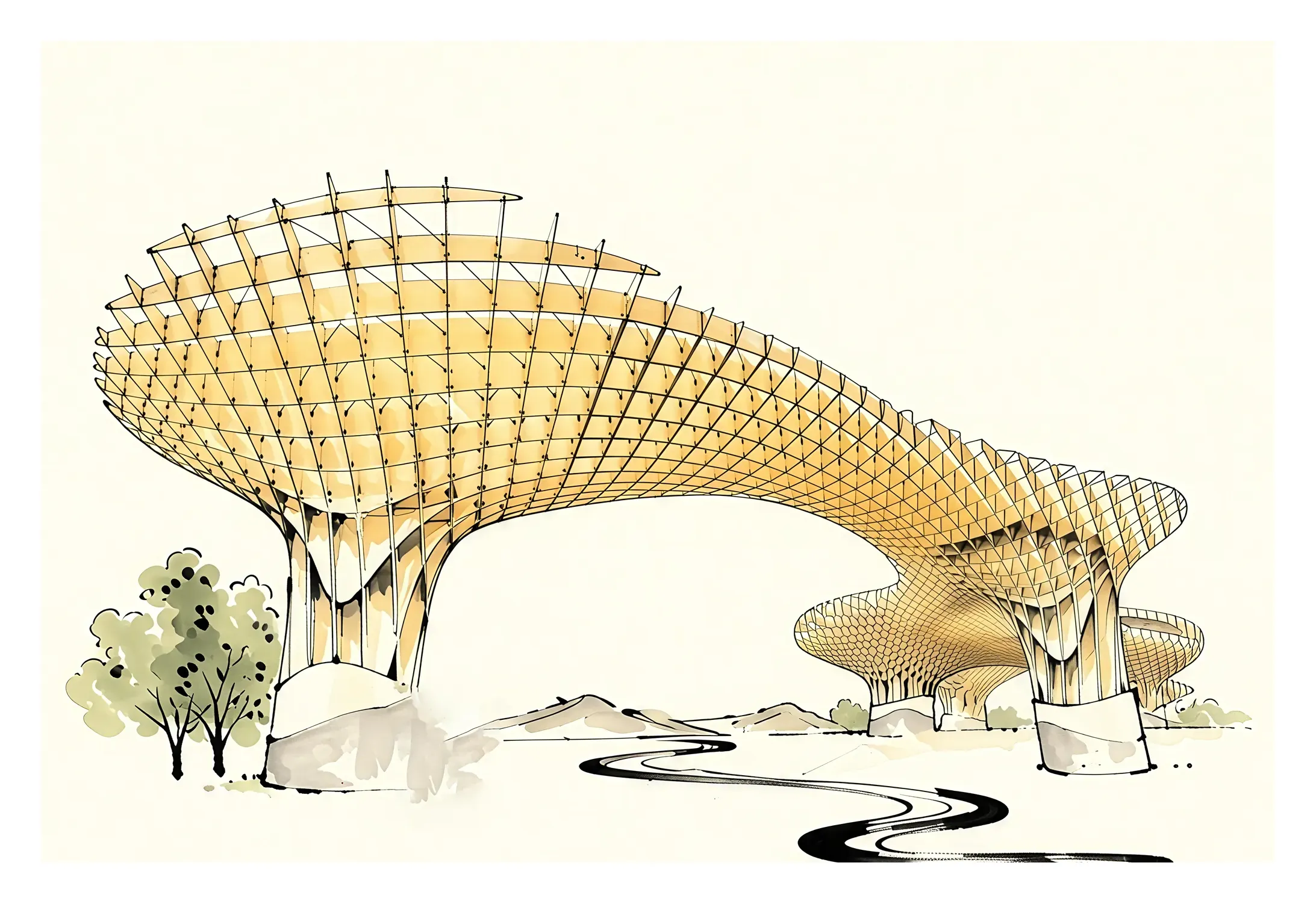 Seville | Metropol Parasol — Japanese Tradition fine art print