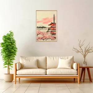 Tokyo | Panorama — Japanese Tradition framed fine art interior preview
