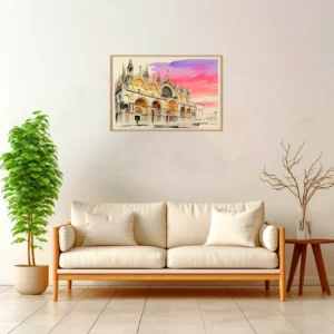 Venice | Basilica — Japanese Tradition framed fine art interior preview