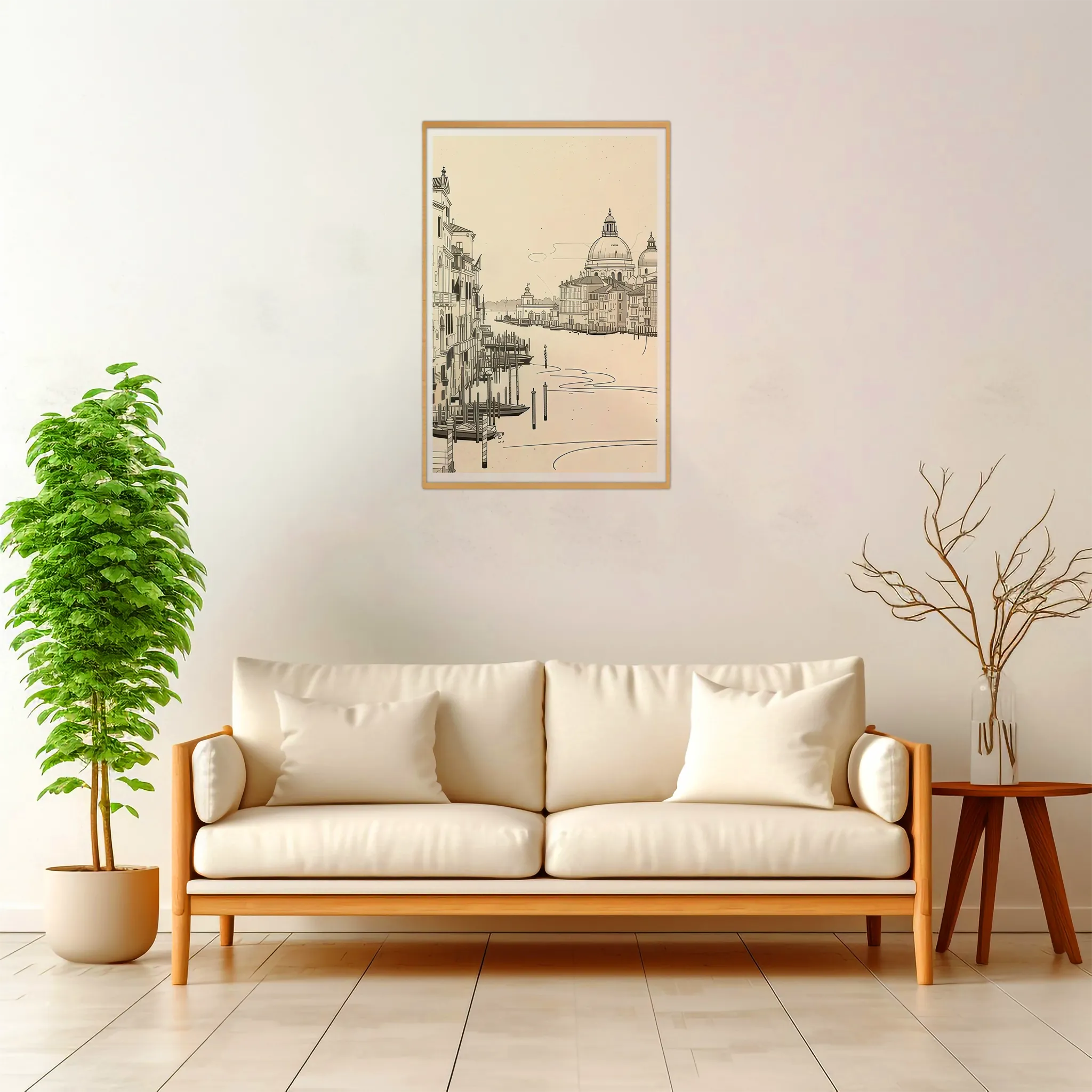 Venice | Grand Canal — Japanese Tradition framed fine art interior preview